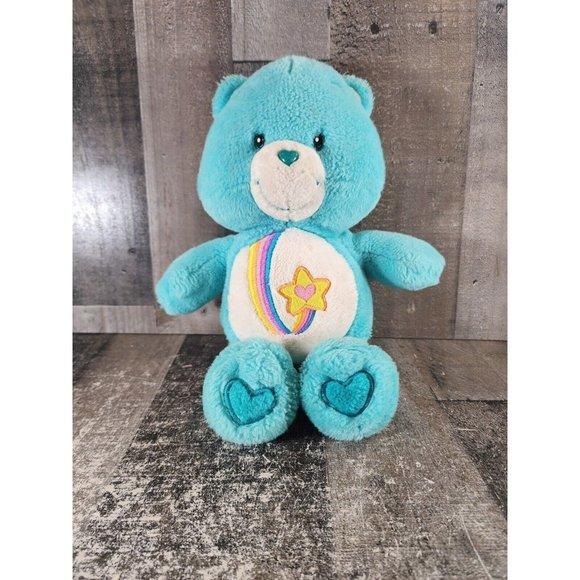 2004 Care Bears Thanks-A-Lot Bear 8 inch Plush Toy - Picture 1 of 6